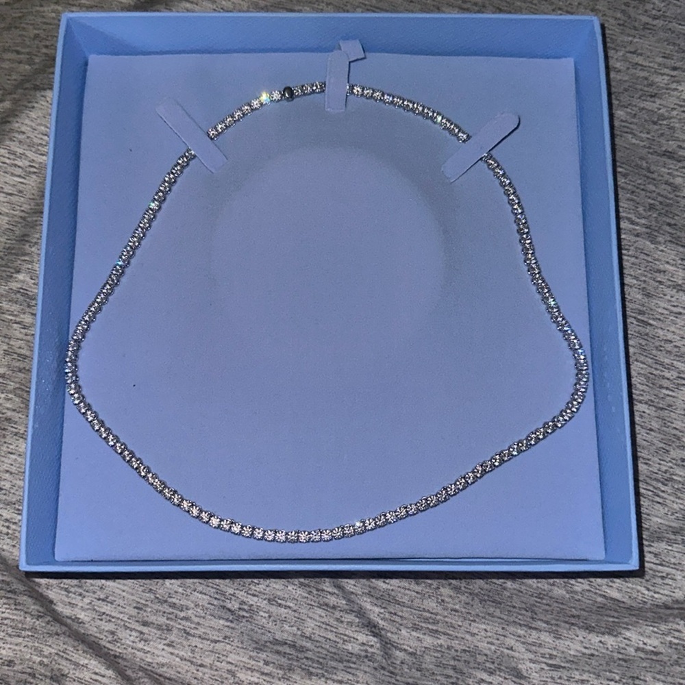 swarovski tennis necklace